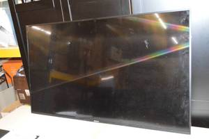 lot 2 image: Sony Bravia Ultra Thin 55 4K LCD Widescreen TV - Slight Crack