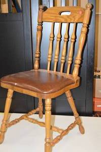 lot 73 image: Wooden Chair - SB