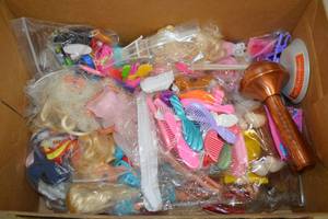 lot 84 image: Barbie Assorted Dolls and Accessories - CL
