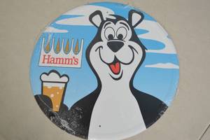 lot 128 image: NEW - Metal Sign Wall Art Factory Sealed