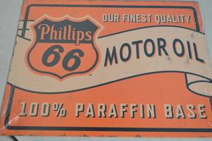 lot 132 image: NEW - Metal Sign Wall Art 16 x 12 Factory Sealed