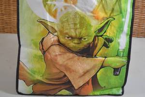 lot 126 image: Novelty Star Wars Yoda Bag with Bulk Assorted Nerf Ammunition