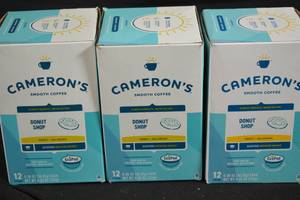 3ct Camerons Smooth Coffee Donut Shop Variety Coffee Pods 12-Pack Best by 07182023