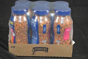6-Pack Planters Dry Roasted Sweet and Spicy Flavor Best by 12092023