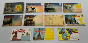 lot 8 image: Misc. Vintage Postcard Sets