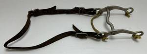 lot 41 image: Vintage Headstall With Quick Curb Bit (Will Need Cleaning)