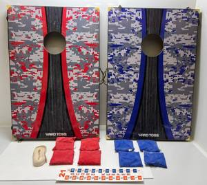 lot 71 image: Portable Yard Toss Game (Complete)