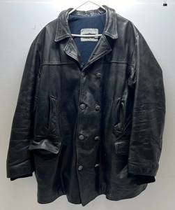 lot 74 image: Vintage U-Boot Noble House Leather Jacket Made In Germany