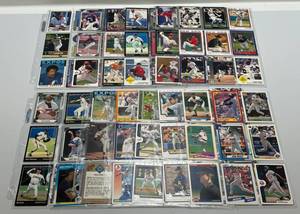 lot 81 image: Misc. Baseball Cards In Protective Sleeves Two Sided
