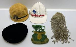 lot 84 image: Misc. Antique Hats And More