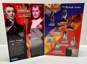 lot 115 image: Elite Command Collectors Series 2 12 Diecast Soldiers The Battle Of Waterloo  (French Soldiers) (NIB)