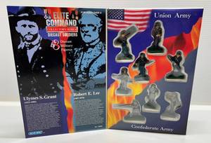 lot 116 image: Elite Command Collectors Series 2 12 Diecast Soldiers CIVIL WAR (Confederate Army) (NIB)