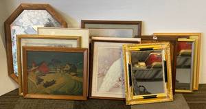 lot 126 image: Large Group Of Misc. Framed Items