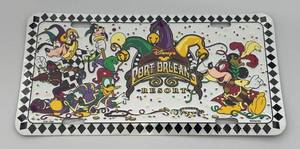 lot 131 image: Vintage Collectible Disneys Port Orleans Resort License Plate (New Factory Sealed In Plastic Sleeve)