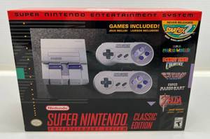 lot 170 image: Nintendo Super NES Classic Editon Gaming Console (NIB)