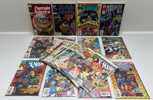 lot 178 image: Misc. Comics Including Captain America & More (Sleeved Boarded)