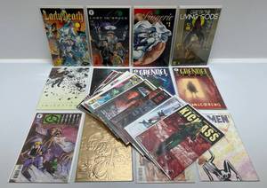 lot 195 image: Misc. Comics Including Lady Death & More (Sleeved Boarded)