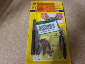 lot 31 image: Re-Key Kit for household keys
