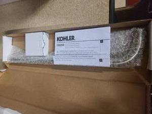 lot 56 image: Kohler Vibrant Brushed Nickel hardware
