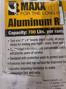 lot 80 image: MAXXHaul Aluminum Ramp Attachments