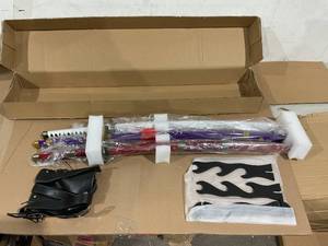 lot 441 image: Forgemith Bamboo Anime Cosplay Swords
