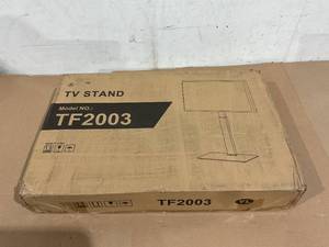 lot 214 image: FITUEYES Universal TV Stand for 32, 39, 40, 43, 49, 50, 55, 60 Inch TVs