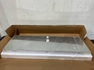 lot 92 image: Vlsrka 3 LED Lights Jewelry Cabinet with Full-Length Mirror, Door HangingWall Mounted