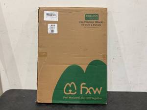 lot 453 image: FXW Rollick Dog Playpen Designed for Outdoor, 40 inch for SmallMedium Dogs, 2 Add-on Panels