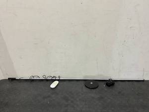 lot 104 image: TACAHE Minimalist Corner Floor Lamp Modern Standing Mood Lamp with Remote Control- 57 12W - Black