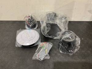 lot 130 image: TXCSLY Ceiling Fans with Lights, 22 Inch Modern Ceiling Fan with Lights