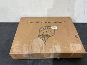lot 164 image: Trampoline Basketball Hoop, Basketball Hoop