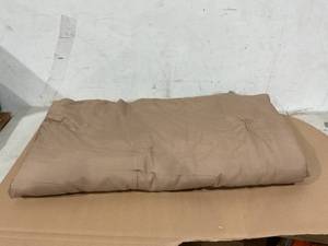 lot 199 image: Bedsure Large Blanket BROWN