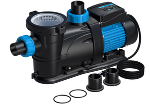 lot 20 image: BOMGIE 1.5 HP Pool Pump with Timer,5400GPH Above Ground Pool Pump Timer 115V