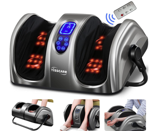lot 34 image: TISSCARE Shiatsu Foot Massager for Circulation and Pain Relief
