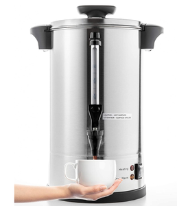 lot 179 image: SYBO 2022 UPGRADE SR-CP-100B Commercial Grade Stainless Steel Percolate Coffee Maker