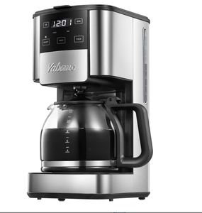 lot 186 image: Programmable Coffee Maker, 12 Cups Coffee Pot with Timer and Glass Carafe