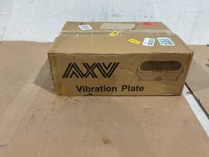 lot 44 image: AXV Vibration Plate Exercise Machine Whole Body Workout
