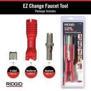 lot 30 image: Rigid EZ Change Plumbing Wrench Faucet Installation and Removal Tool