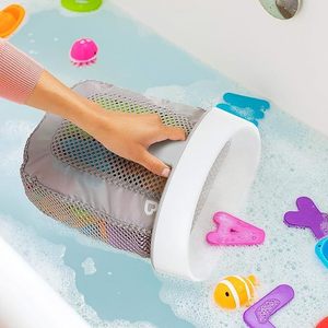 lot 51 image: Munchkin Super Scoop Bath Toy Organizer And Storage - Gray