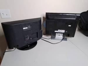 lot 31 image: Trutech DVD TV & Sharp TV