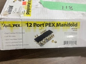 lot 118 image: 12 PORT PEX MANIFOLD