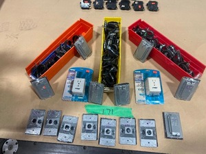 lot 171 image: ELECTRICAL PARTS