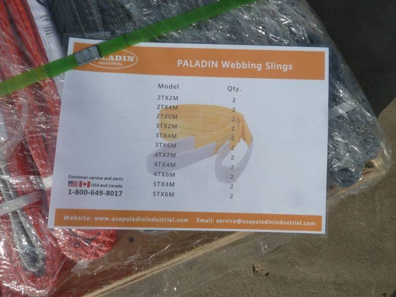 lot 107 image: Paladin Webbing Slings