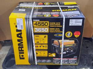 lot 47 image: NEW Firman Performance Series 3650 Watt Portable Emergency Generator