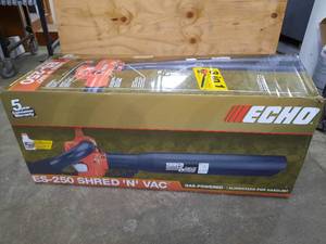 lot 84 image: ECHO 3-in-1 Shred & Vac, Gas Powered, ES-250