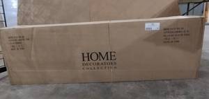 lot 105 image: Home Decorator Collection Mantel for 26 inch Firebox, Espresso