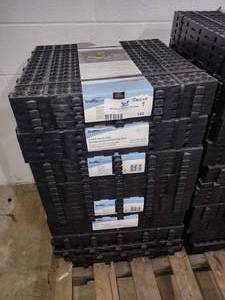 lot 142 image: (9 sets) TrafficMaster Drainage tiles, heavy duty interlocking tile. 18 x 18. Each set has 4 tiles
