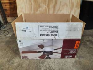 lot 153A image: HOME 54 inch IndoorOutdoor Ceiling Fan
