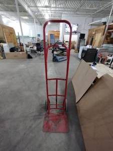 lot 186 image: Hand Truck with nose plate that measures 14 x 19
