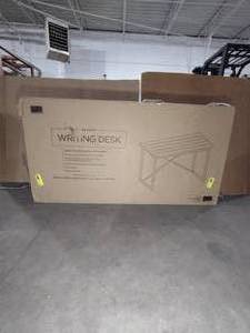 lot 166 image: (2) cartons of a Bennett Writing Desk, Model# SMWD-1-GR-E